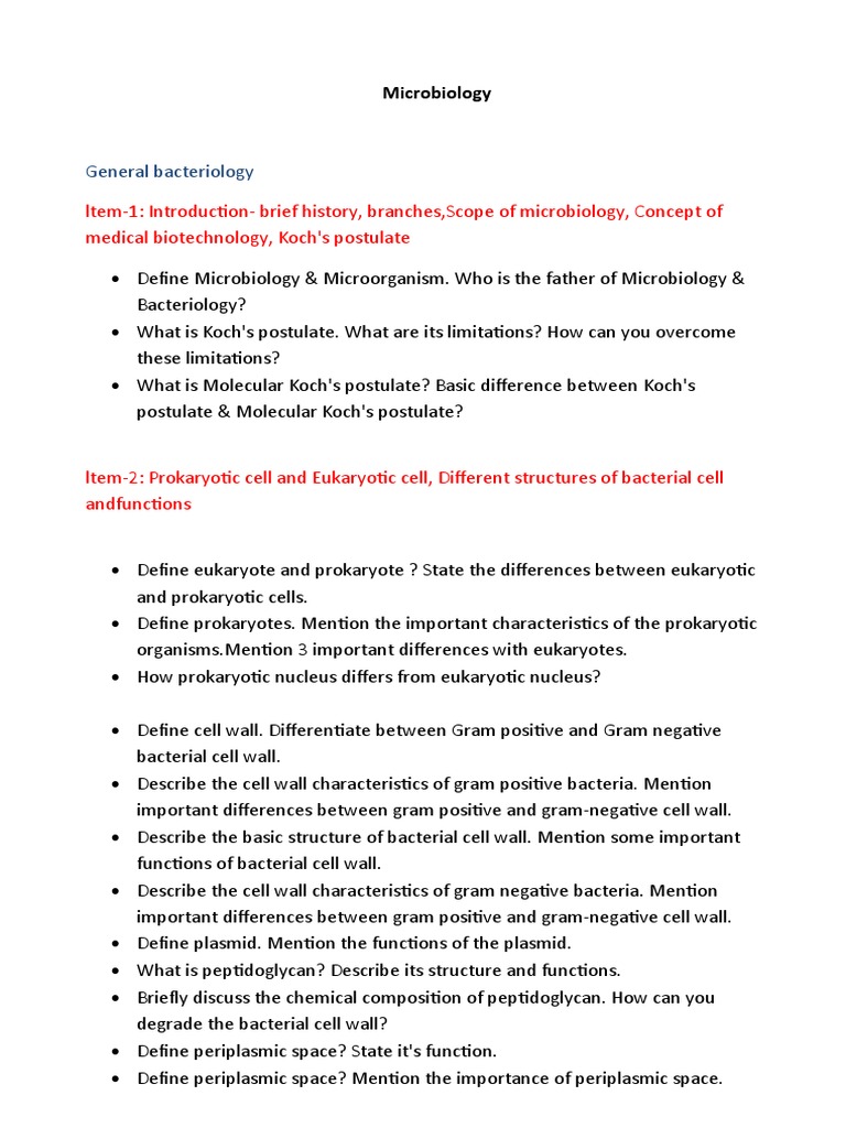 Microbiology Viva Booklet PDF Complement System Antibody