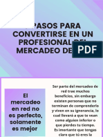 7 PASOS PARA CONVERTIRSE EN UN PROFESIONAL DEL MERCADEO DE RED