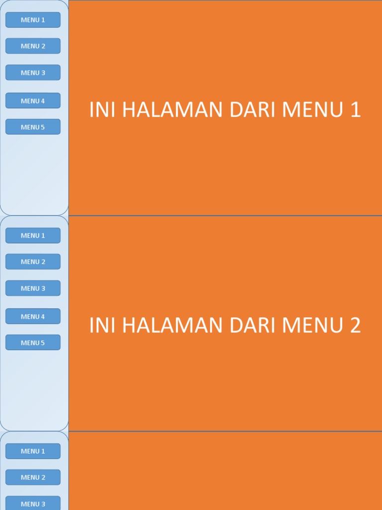 Menu Hyperlink | PDF