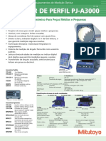 Equipamento de Medição Ótica PJ-A3000 - Mitutoyo