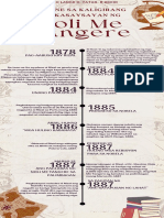 Beige and Grey Minimalist Vintage Timeline History Infographic