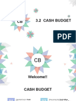 Fin242 - Chapter 3 - Cash Budget