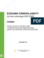 Przykładowy Arkusz Egzaminacyjny CKE Z Chemii - Zasady Oceniania