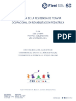 Programa y Bibliog. de Residencia Terapia Ocupacional Pediatria 2020