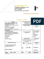 Commercial Invoice 2