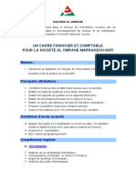 Annonce Cadre Financieret Comptable