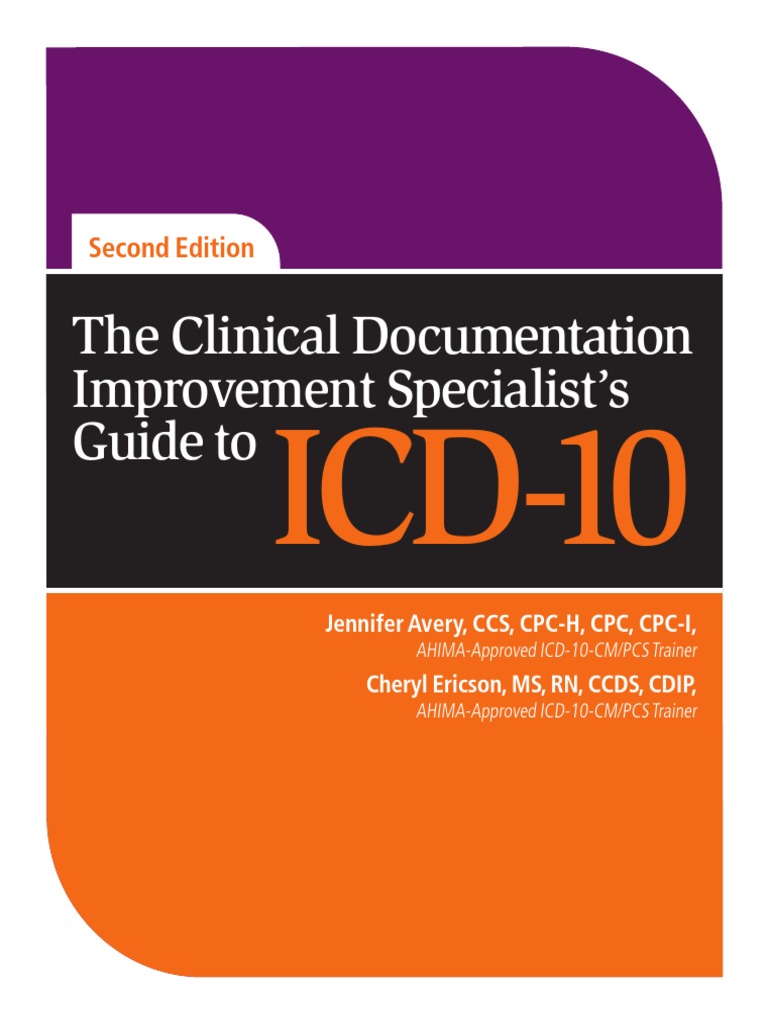 Cdi guide to icd10 pdf health economics health care