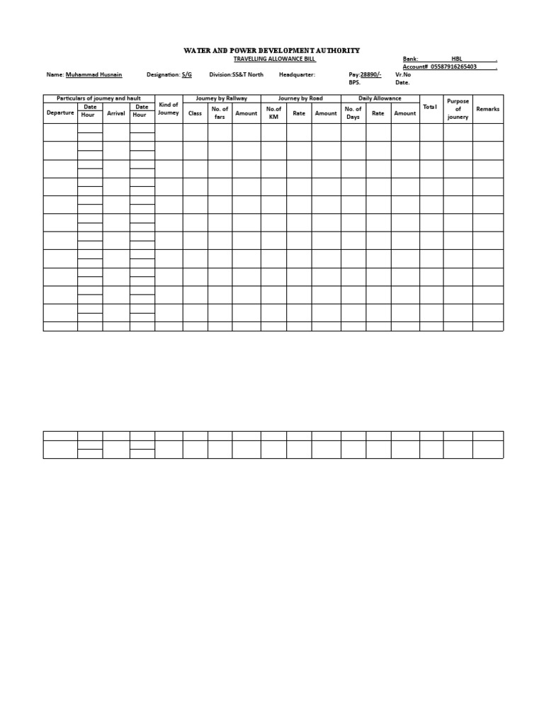 WATER AND POWER DEVELOPMENT AUTHORITY PDF