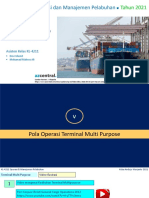 Operasi Dan Manajemen Pelabuhan: Materi