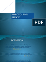 Hypovolemic Shock