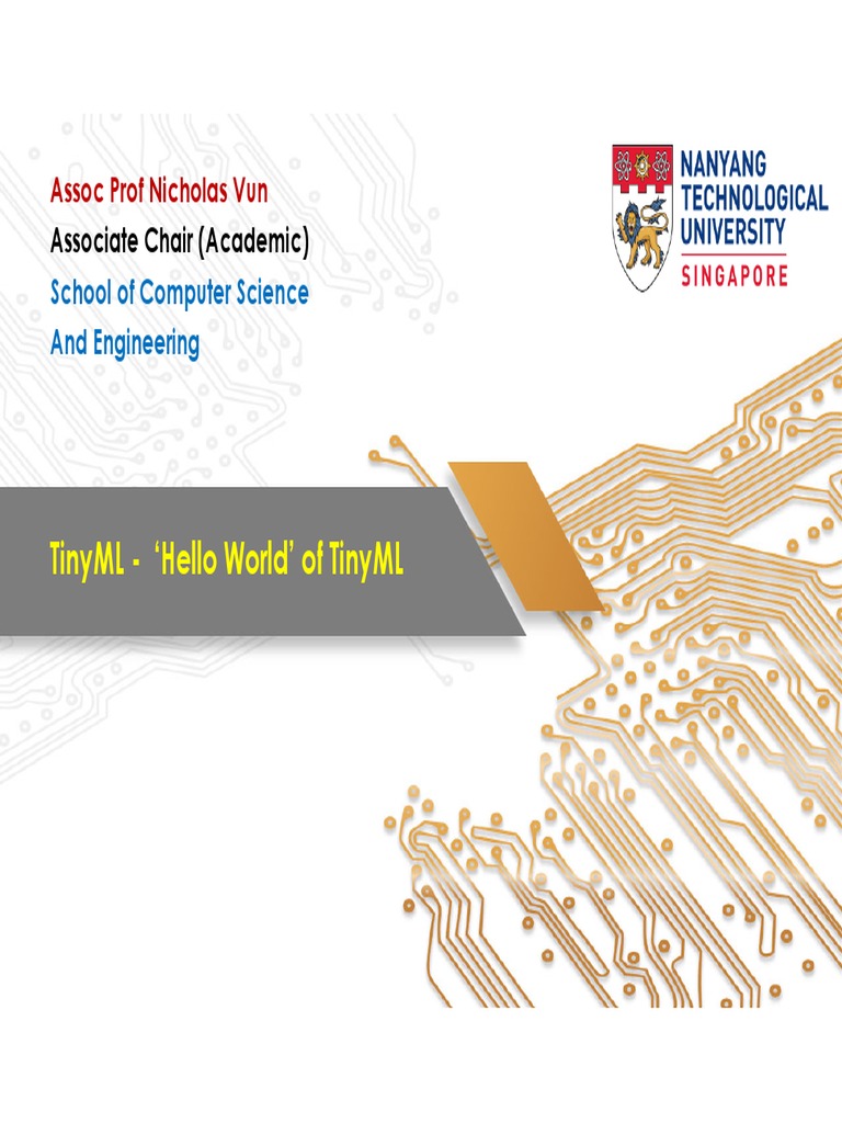 TinyML Model Development and Deployment | PDF | Arduino | Source Code