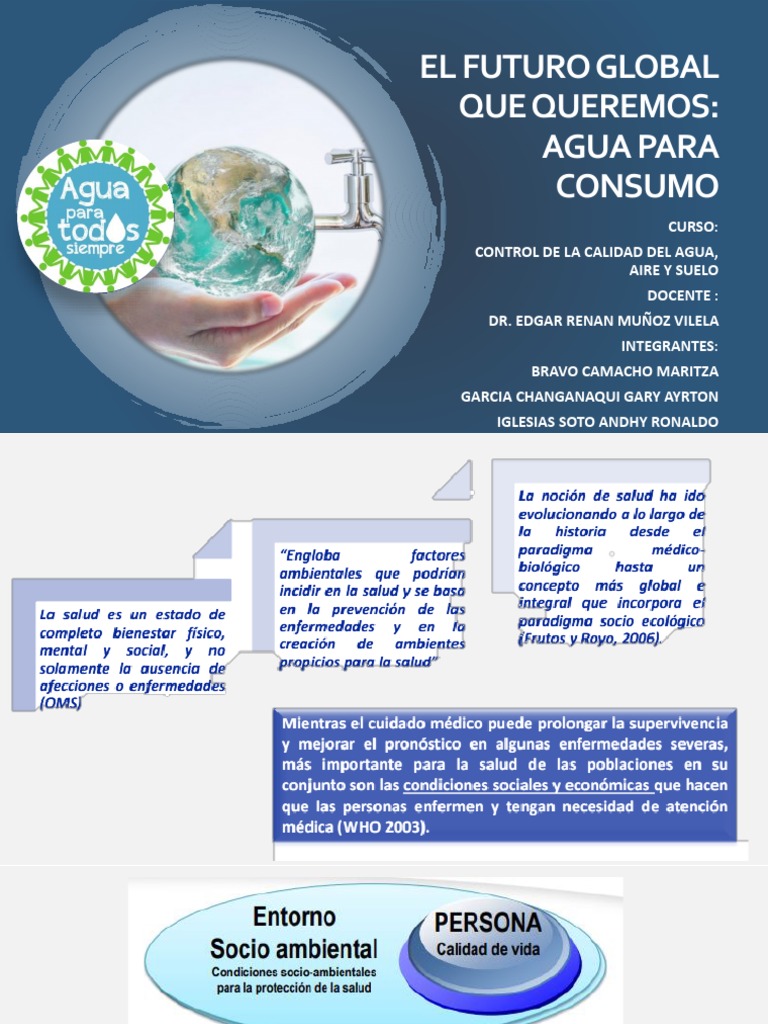 Gestión del Agua para el Futuro Sostenible | PDF | Agua | Saneamiento
