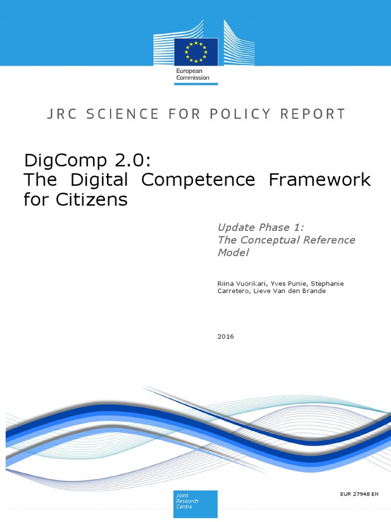 DigComp 2.0: Digital Competence Framework | PDF | Business | Art