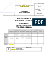 PRC-OPER-1060-004 Fatiga y Somnolencia