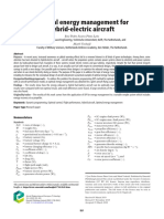 Optimal Energy Management For Hybrid-Electric Aircraft - 2019