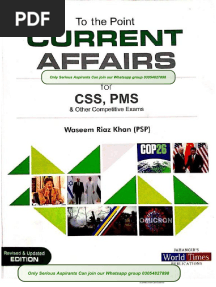 Current Affairs Waseem Riaz Khan-66
