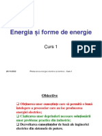 Productia Energiei Electrice Si Termice