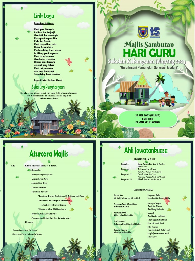 Buku Program Hari Guru 2023 | PDF