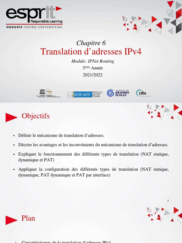Translation d'adresses IPv4 et NAT | PDF | Protocoles réseau | Réseau ...