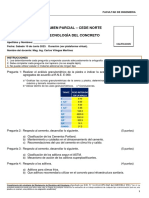 Examen Parcial - Tecno Concreto Upn Norte - Sabado - 10.06.23