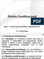 OAB - Constitucional - Aula 02 Teoria Geral Do Direito Constitucional II