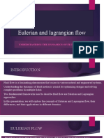 Eulerian and Lagrangian Flow (Autosaved)