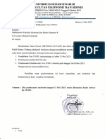 Pemberitahuan Pelaksanaan Test TOEFL