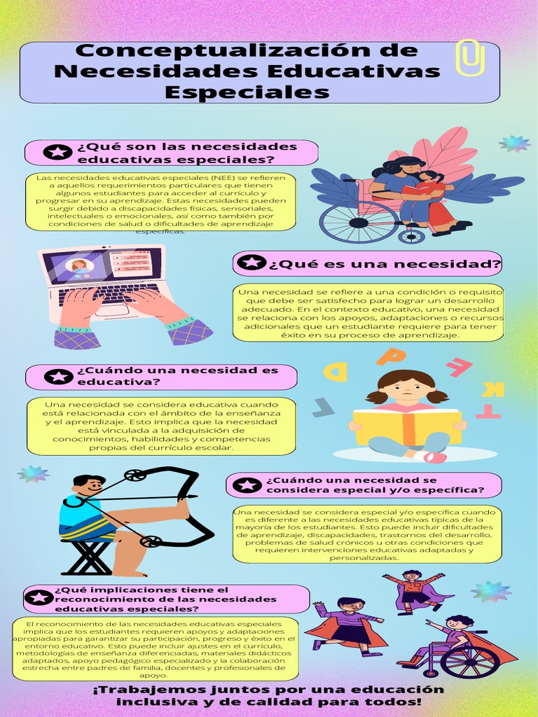 Necesidades Educativas Especiales: Conceptos Clave | PDF | Salud y ...