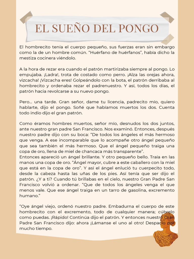 El Sueño Del Pongo | PDF | Religión y espiritualidad