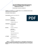 REVOCACIÓN DE DERECHOS O INTERESES CONFERIDOS POR ACTOS ADMINISTRATIVOS