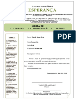 Carta de Recomendaao Madureira PDF Free