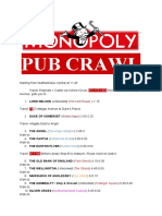 Monopoly Pub Crawl