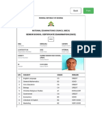 NECO Results FROM WISDOM REX 