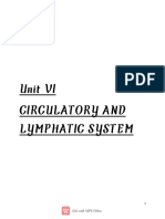 Circulatory and Lymphatic System