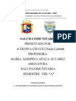 Tarea de Salud Comunitaria 1