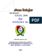 Download belajar excel 2000 by Mohamad Salleh Hossain Baharun SN6524496 doc pdf