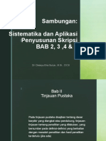 PERTEMUAN 5 Sistematika Dan Aplikasi Penyusunan Skripsi)