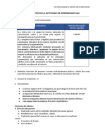 Lineamientos de Evaluacin de AA3