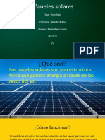 Paneles Solares