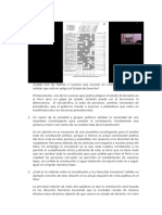 Cuáles Son Los Hechos o Sucesos Que Ocurren en Nuestro País Que Lleva Señalar Que Está en Peligro El Estado de Derecho