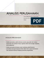 Analisis Perusahaan