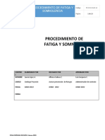 ProcedimientControl de Fatiga y Somnolencia 20-02-2022