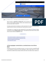 Agregar Comentarios y Anotaciones en Archivos PDF