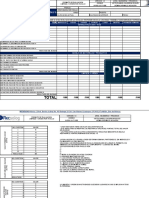 Evaluacion Limpieza y Orden