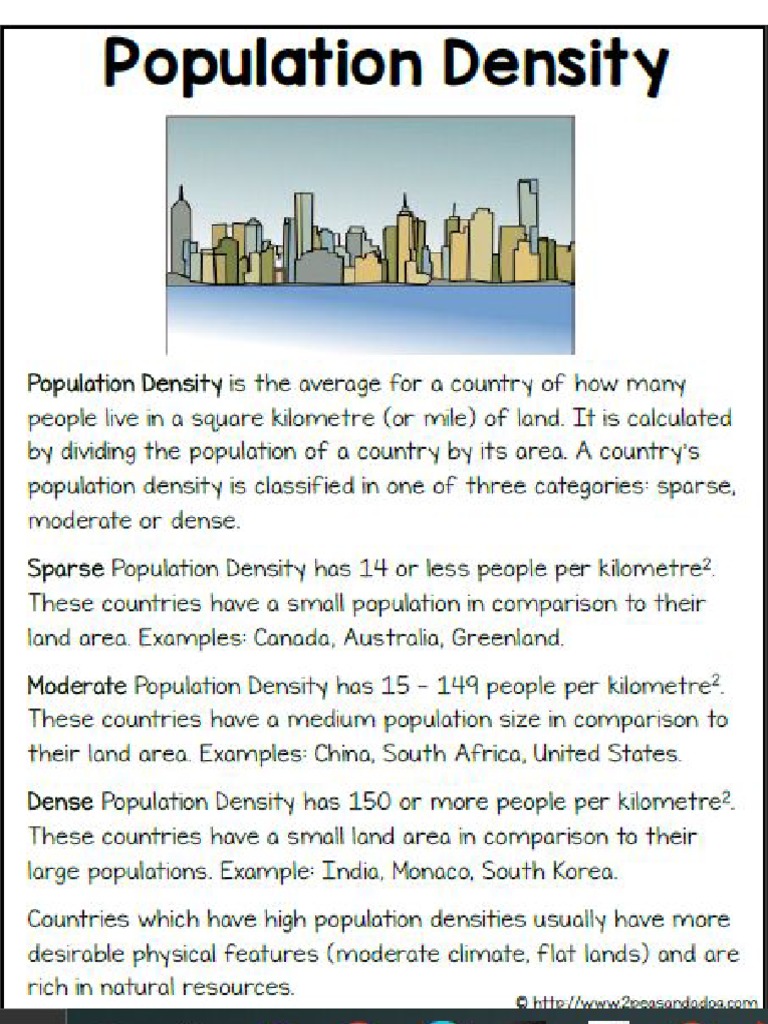 Population Density | PDF