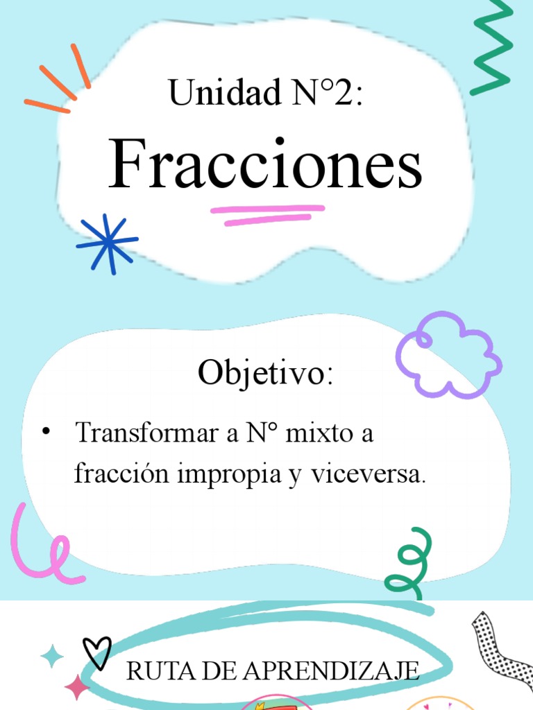 Transformar de #Mixto A Fracción Impropia y Viceversa | PDF | Métodos y ...