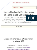 Myocarditis After Covid-19 Vaccination