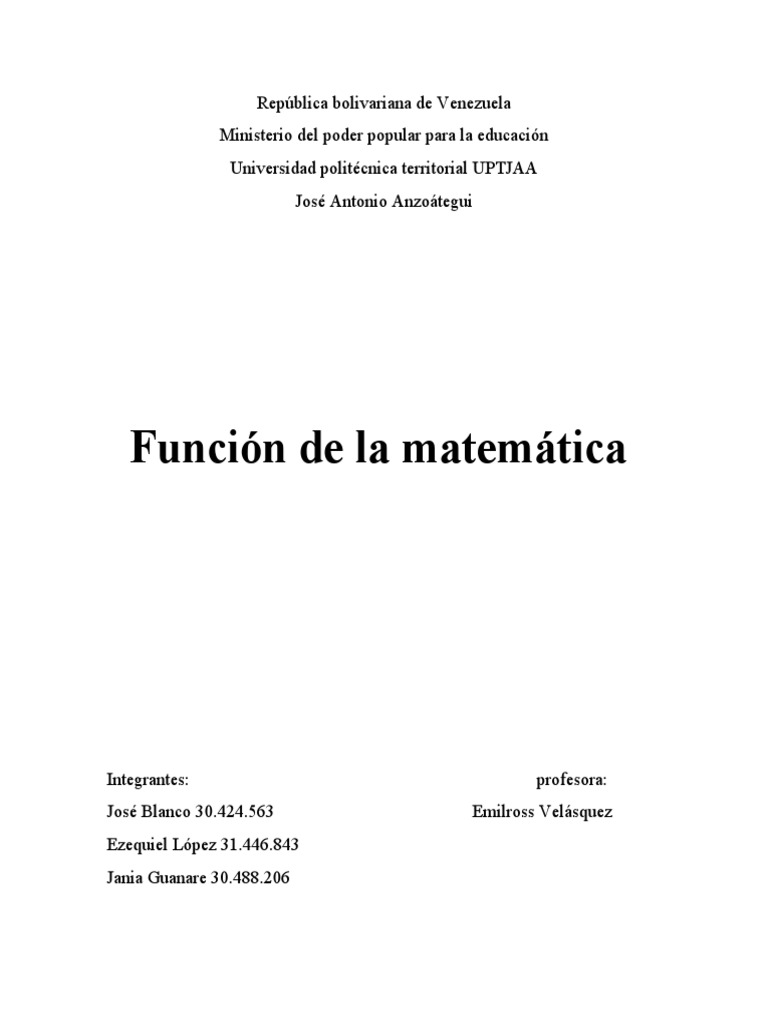informe-de-matematica-pdf-funci-n-matem-ticas-funciones