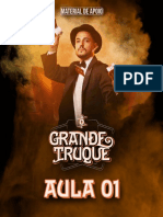 O Grande Truque - Aula 1