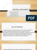 Dilatometria Astm d5517-97
